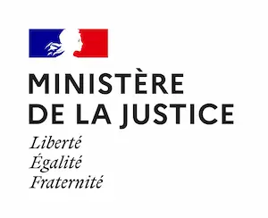 Logo du Ministère de la Justice - Partenaire institutionnel de Maria Thedim.